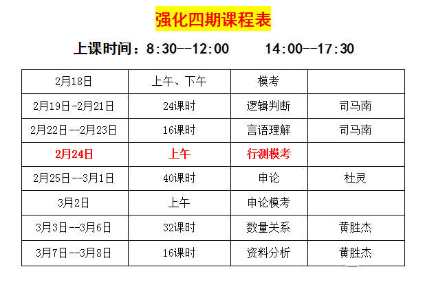 2017年省考筆試培訓(xùn)強化四期